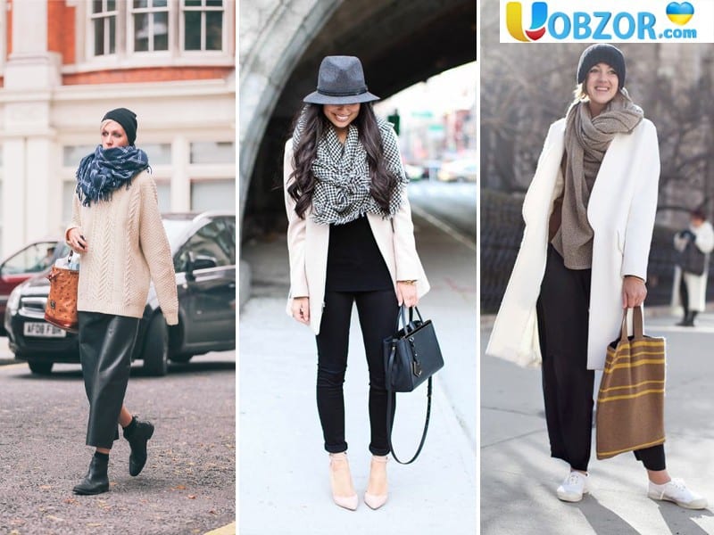 Мода: як поєднувати шапку, шарф і верхній одяг