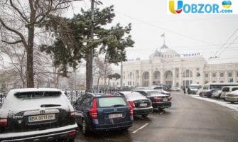Негода в Одесі: місто накрило мокрим снігом