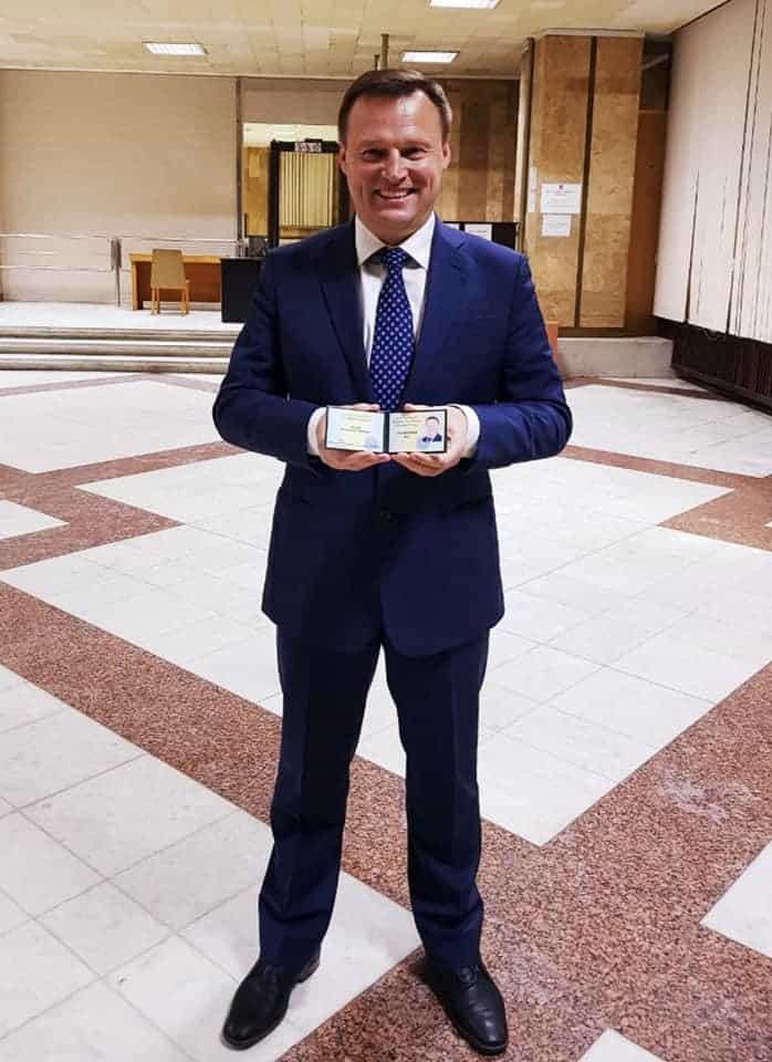 Віталій Скоцик отримав офіційне посвідчення кандидата на пост Президента України