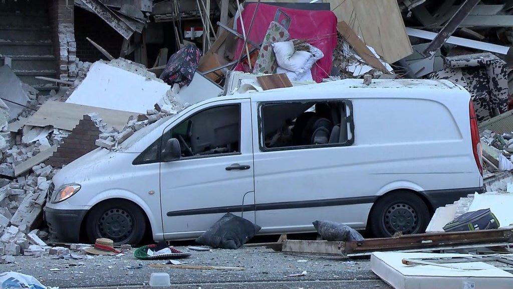 У місті Гаага через вибух обвалилася стіна житлового будинку: Є потерпілі