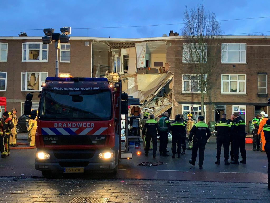 У місті Гаага через вибух обвалилася стіна житлового будинку: Є потерпілі