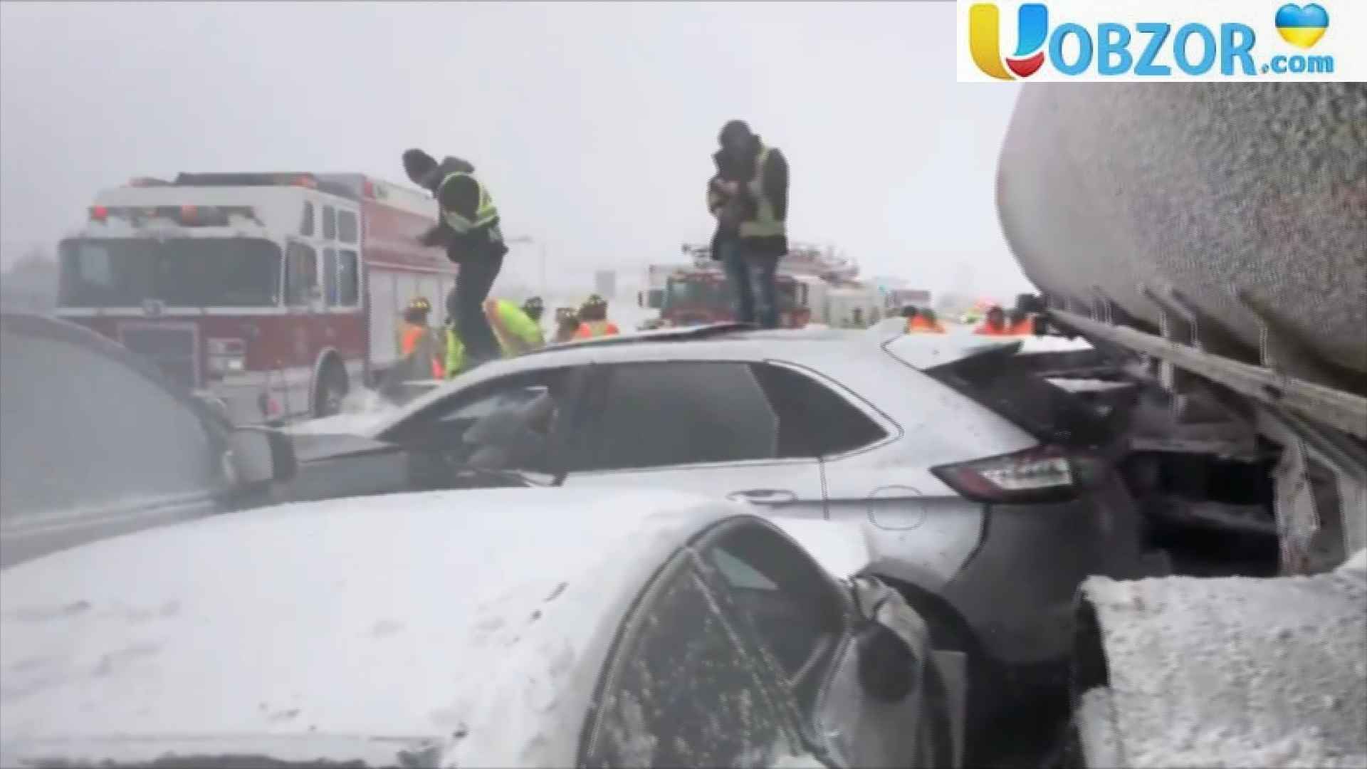 Масштабне ДТП в Канаді: на трасі зіткнулося 70 авто