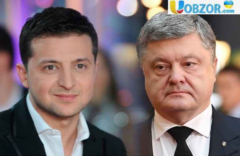 Зеленський і Порошенко виходять в другий тур, екзит-пол ТСН