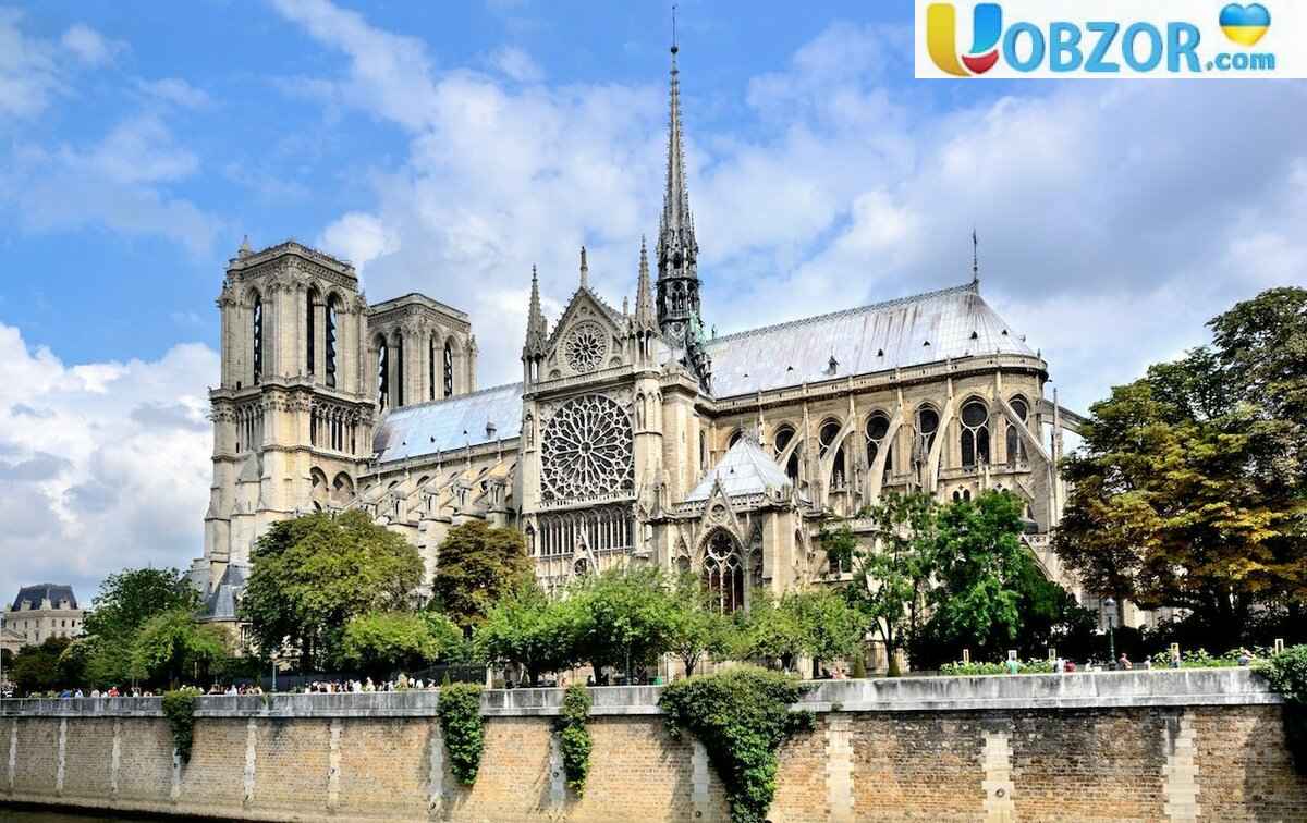 Собор Паризької Богоматері: найвеличніший готичний храм в Європі