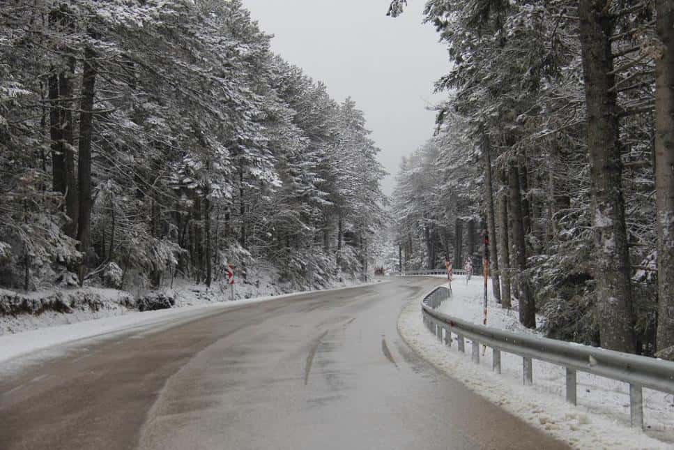 В Туреччині випав сніг
